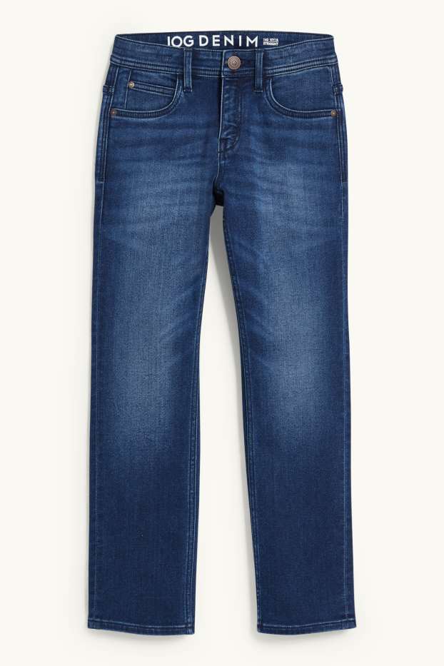 Kinder Jungen - Straight Jeans - Jog Denim - dunkeljeansblau