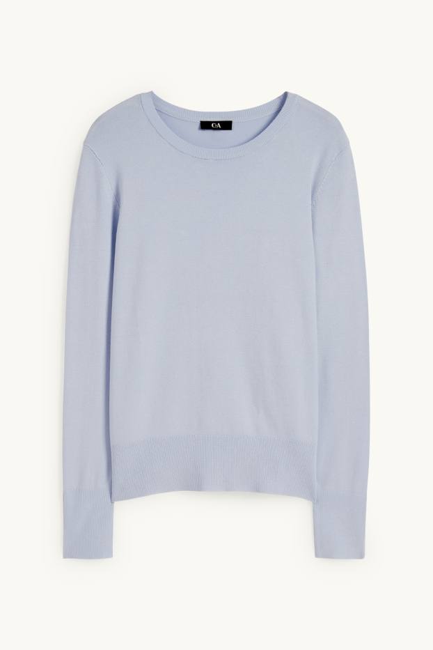 Women - Jumper - light blue
