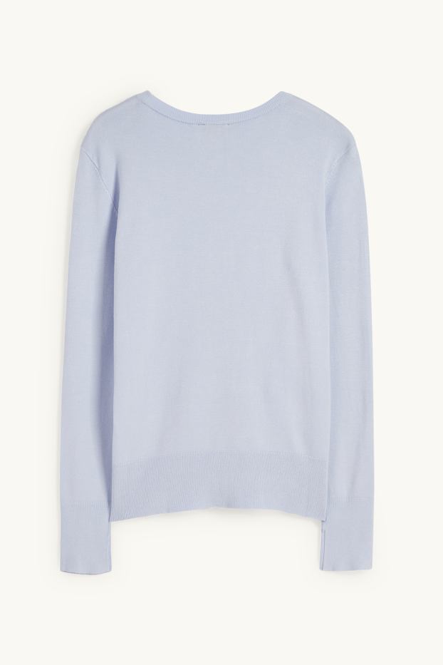 Women - Jumper - light blue