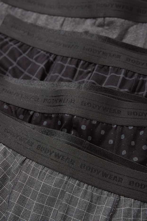 Herren - Multipack 5er - Trunks - dunkelgrau