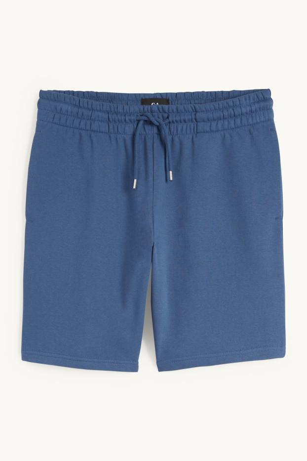 Heren - Sweatshorts - donkerblauw