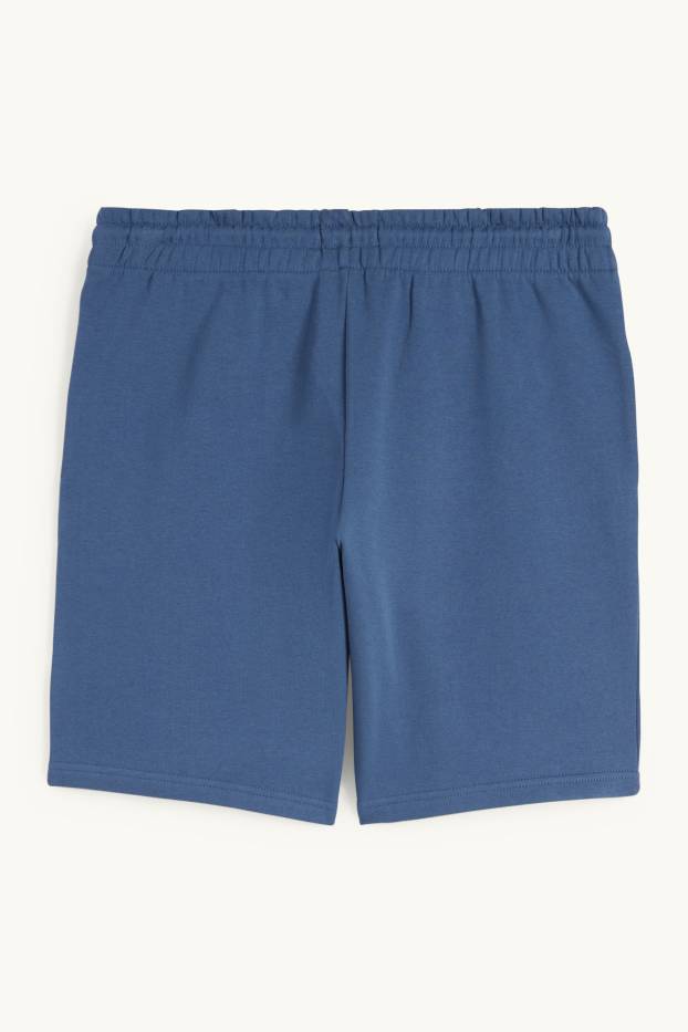 Heren - Sweatshorts - donkerblauw