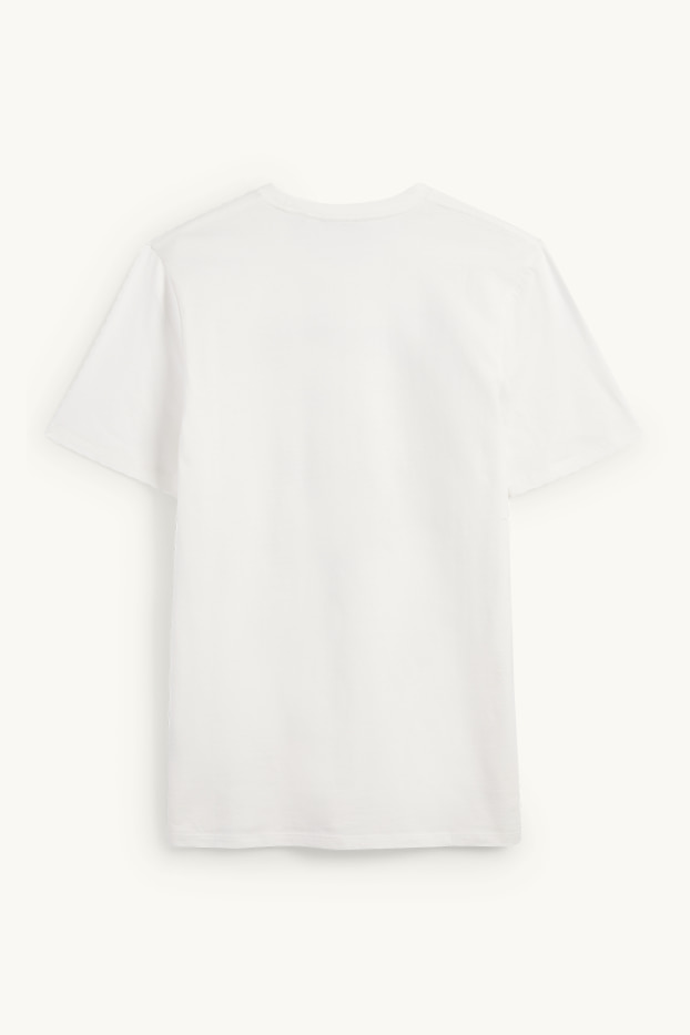 Men - T-shirt - cremewhite