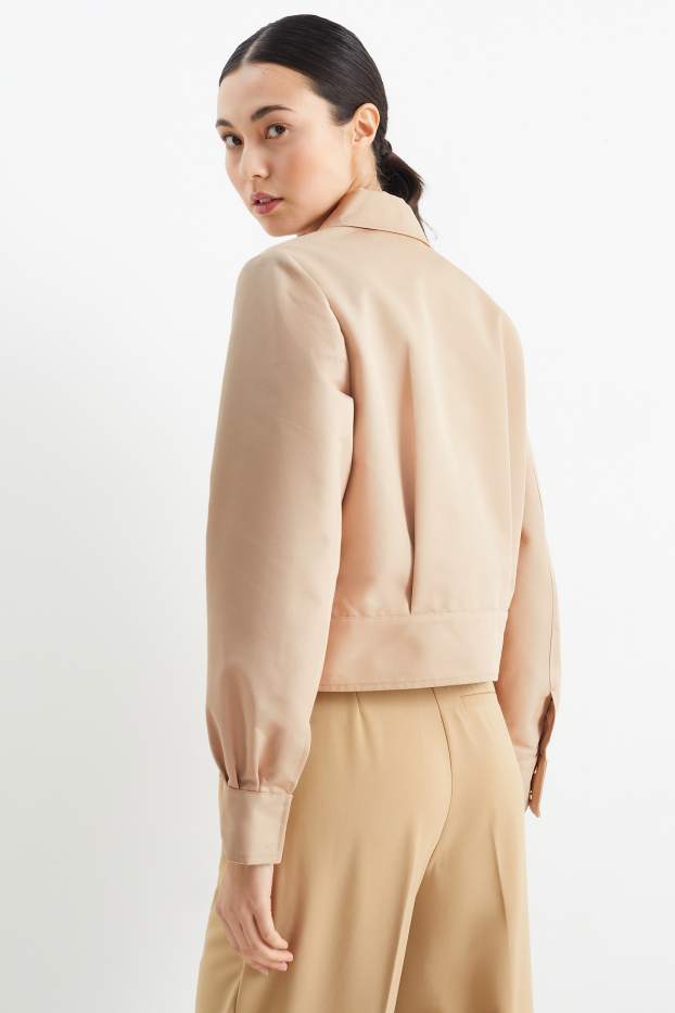 Dames - Jas - licht beige