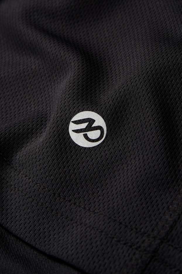 Herren - Sport-Shirt - Regular Fit - schwarz