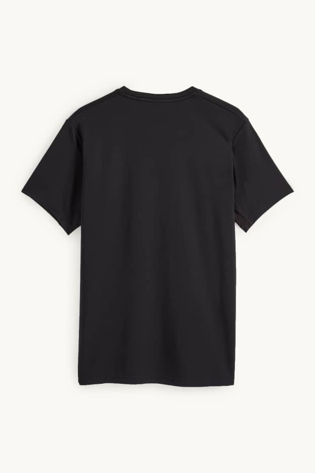 Herren - Sport-Shirt - Regular Fit - schwarz