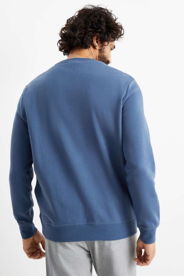 Pánské - Mikina - modrá