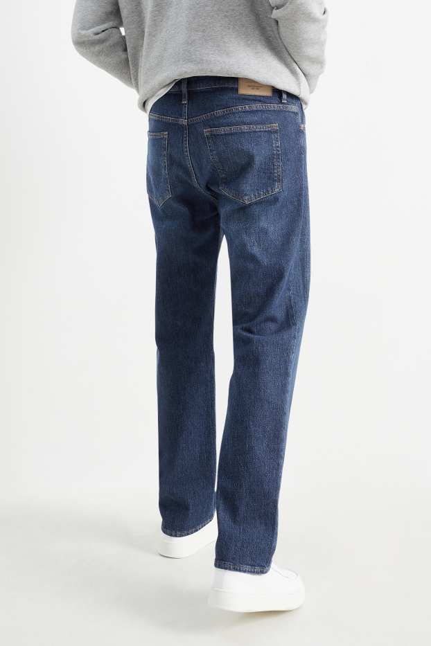 Herren - Regular Jeans - LYCRA® - dunkeljeansblau