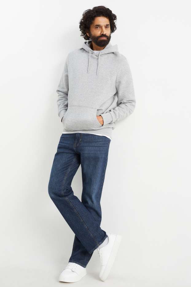 Herren - Regular Jeans - LYCRA® - dunkeljeansblau