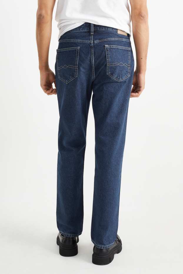 Men - Regular jeans - denim-dark blue