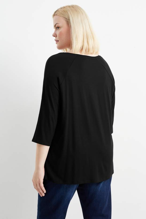 Femmes - T-shirt - noir