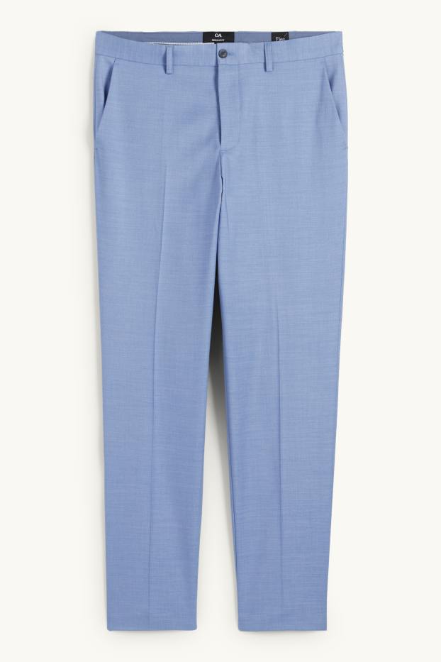 Bărbați - Pantaloni modulari - regular fit - Flex - stretch - LYCRA® - albastru deschis