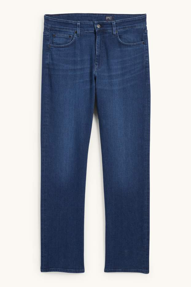 Herren - Premium Denim by C&A - Straight Jeans - LYCRA® - dunkeljeansblau