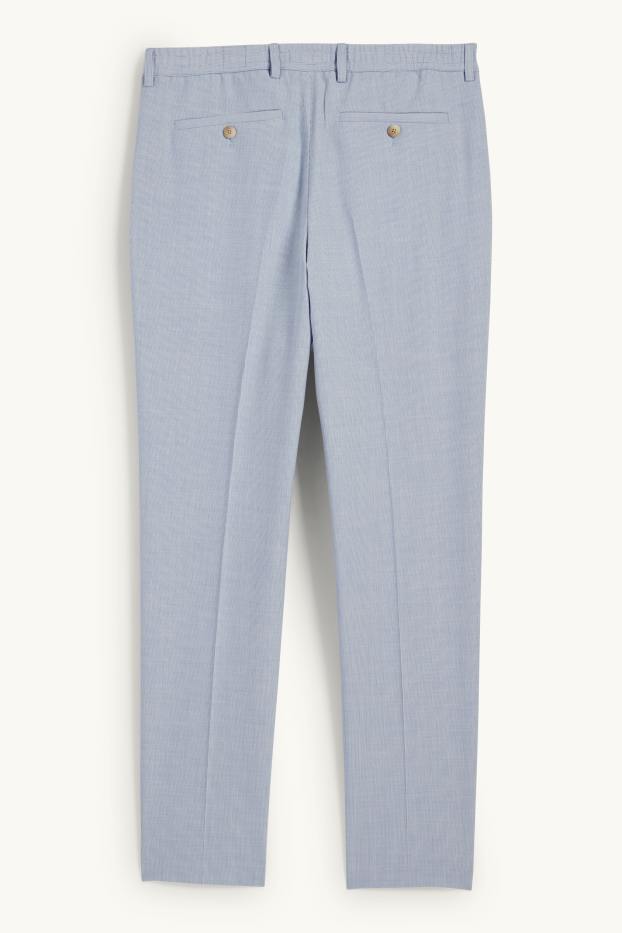 Herren - Baukasten-Hose - Slim Fit - Flex - blau