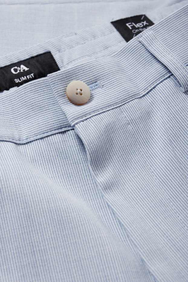 Herren - Baukasten-Hose - Slim Fit - Flex - blau