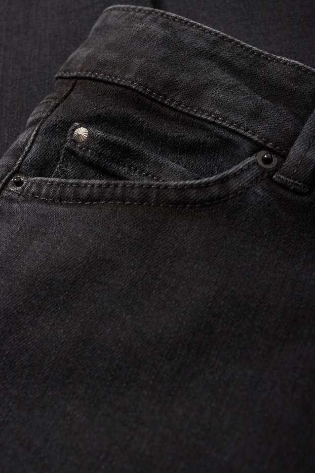 Dámské - Premium Denim by C&A - skinny jeans - mid waist - černá