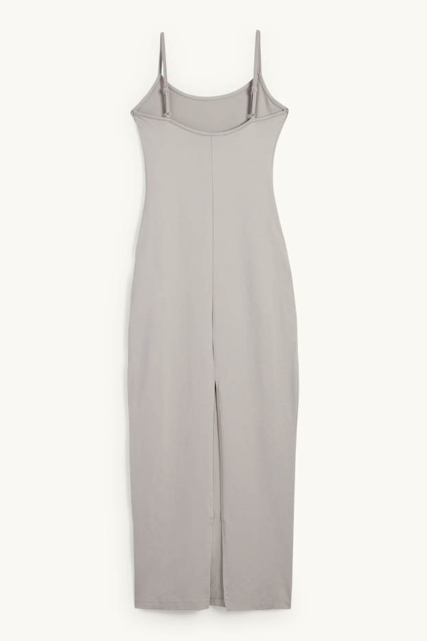 Femmes - Robe moulante - gris