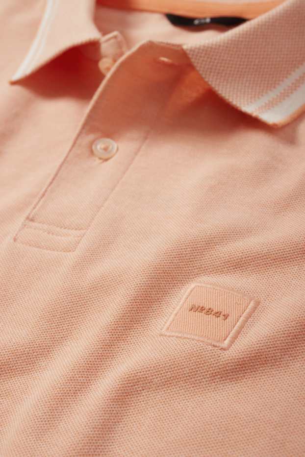 Herren - Poloshirt - orange