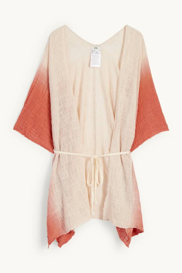 Femmes - Kimono - marron clair