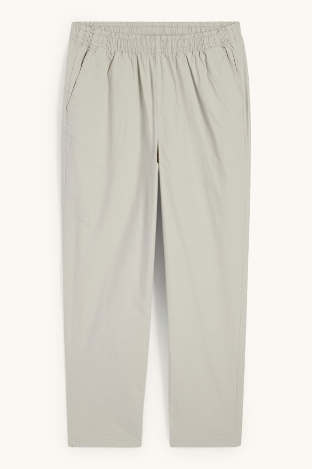 Heren - Chino - tapered fit - grijs