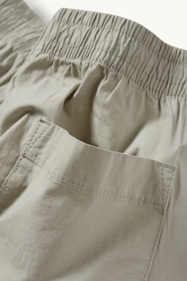 Heren - Chino - tapered fit - grijs