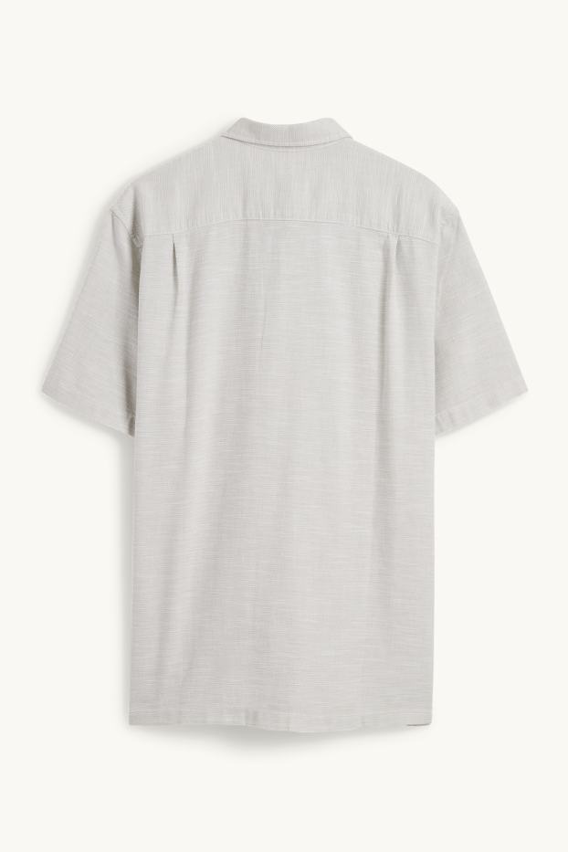 Men - Shirt - regular fit - Kent collar - mint green