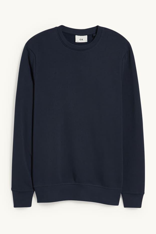 Pánské - Mikina - tmavomodrá