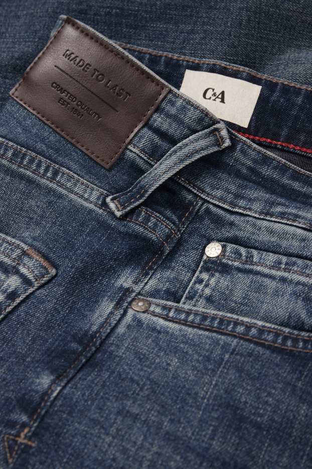 Hommes - Straight jean - LYCRA® - jean bleu foncé