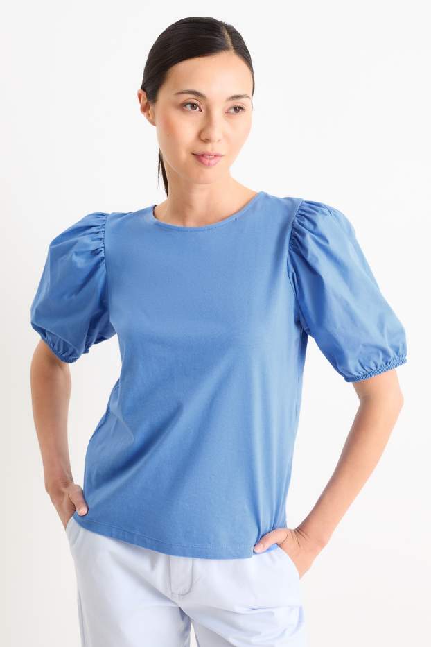 Women - T-shirt - blue