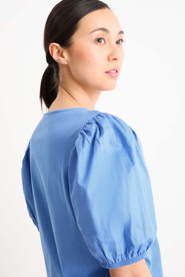 Women - T-shirt - blue