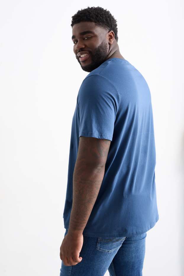 Bărbați - Tricou - albastru închis