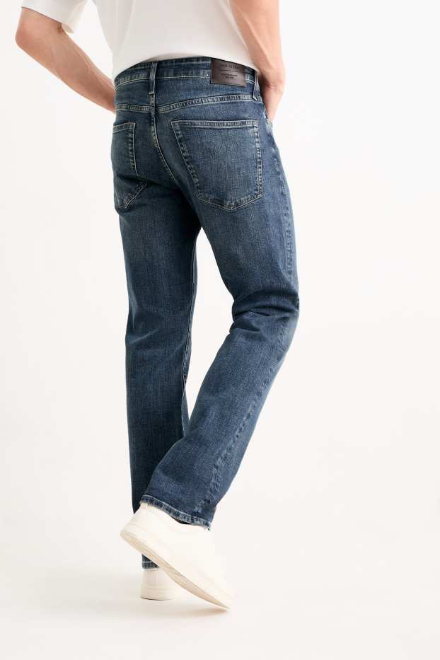 Hommes - Straight jean - LYCRA® - jean bleu foncé