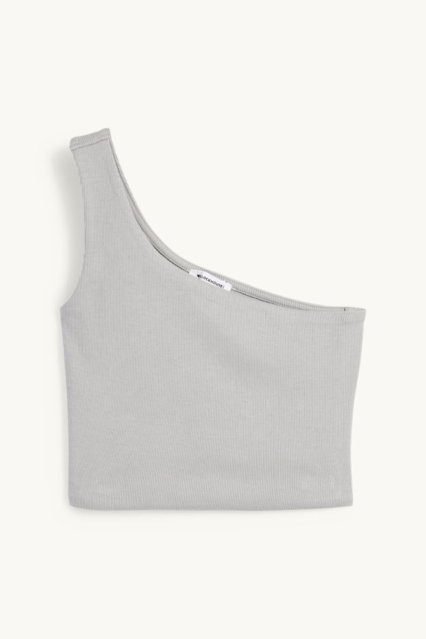 Dona - Top crop - gris
