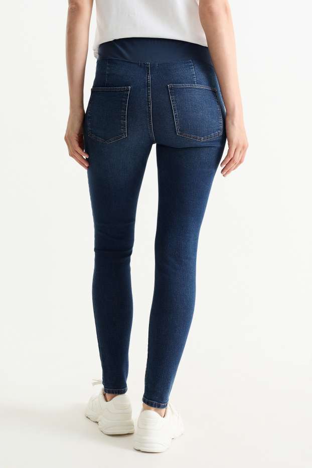 Damen - Umstandsjeans - Jegging Jeans - jeansblau