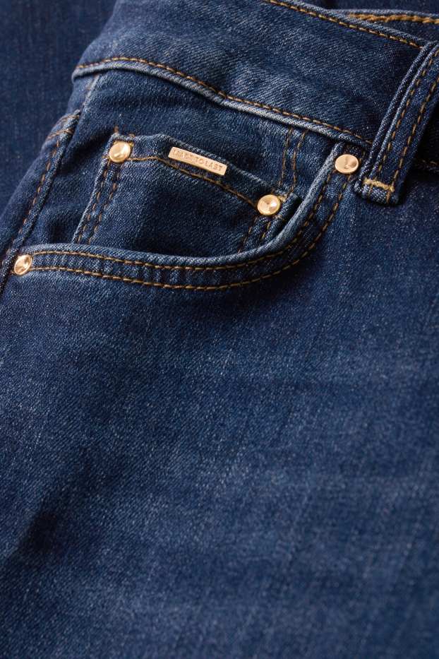 Dona - Straight jeans - mid waist - LYCRA® - texà blau