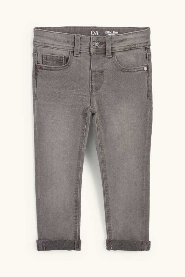 Copii - Băieți - Skinny jeans - denim-gri deschis