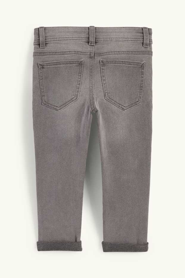 Copii - Băieți - Skinny jeans - denim-gri deschis