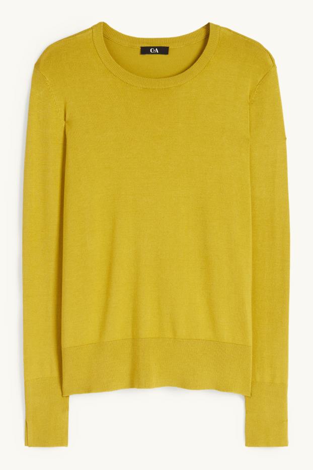 Women - Jumper - mustard yellow