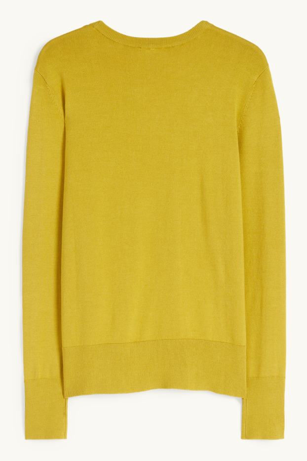 Women - Jumper - mustard yellow