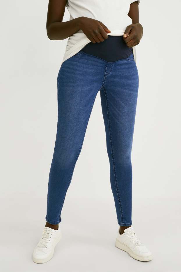 Dámské - Těhotenské džíny - jegging jeans - LYCRA® - džíny - modré