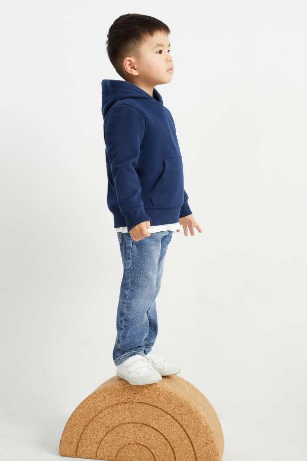 Kinder Jungen - Straight Jeans - jeansblau