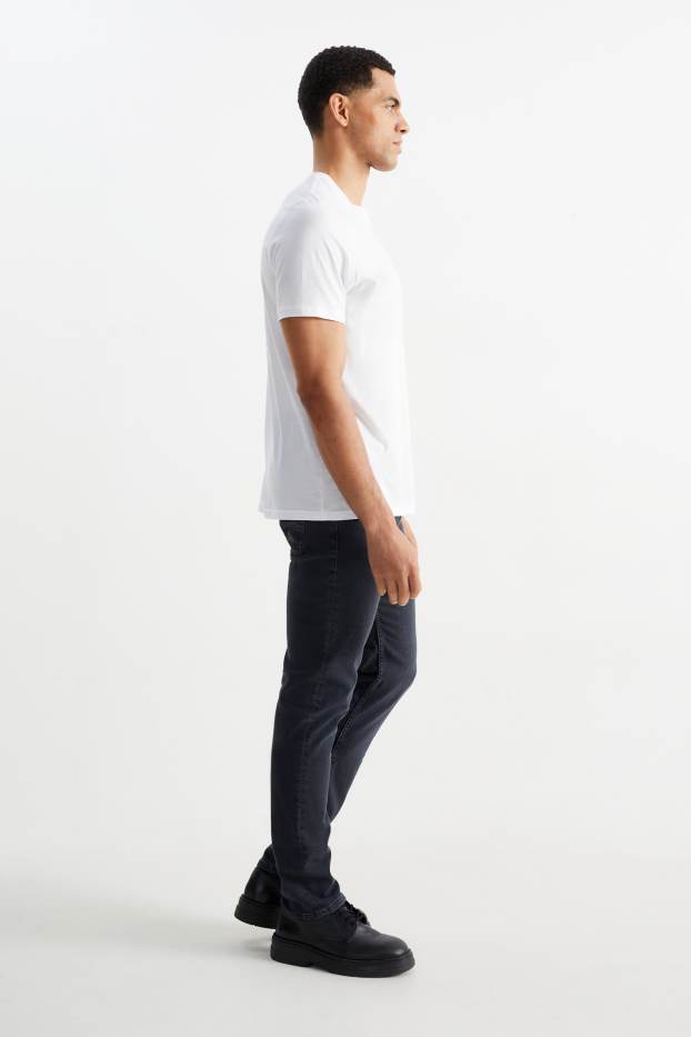 Men - Slim jeans - black