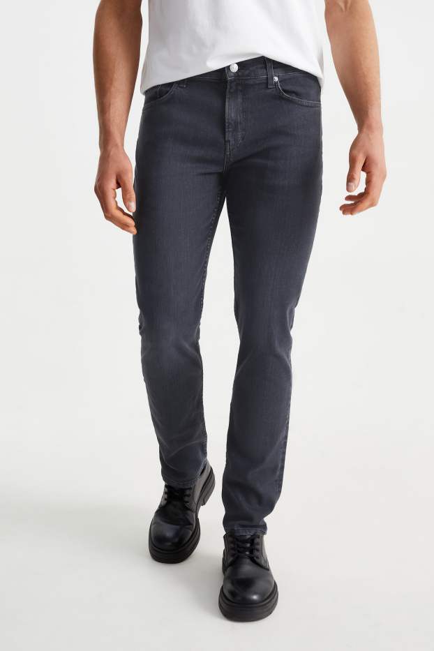 Men - Slim jeans - black