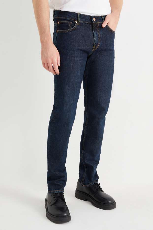 Hommes - Straight jean - jean bleu foncé