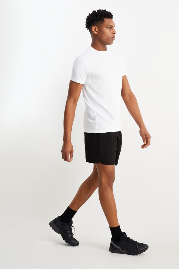 Hommes - Short de sport - noir