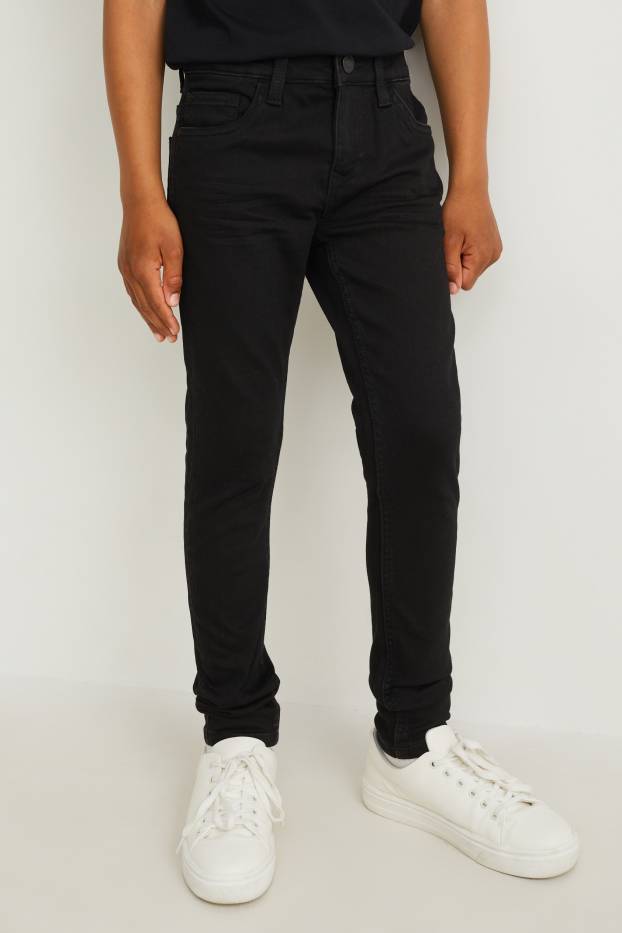 Bambini - Skinny jeans - nero
