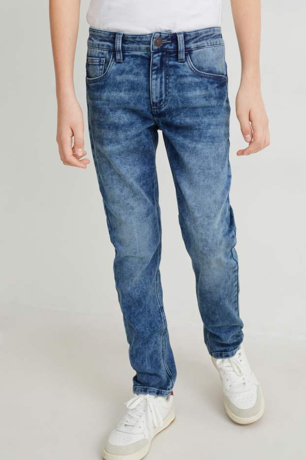 Enfants garçons - Slim jean - jog denim - jean bleu