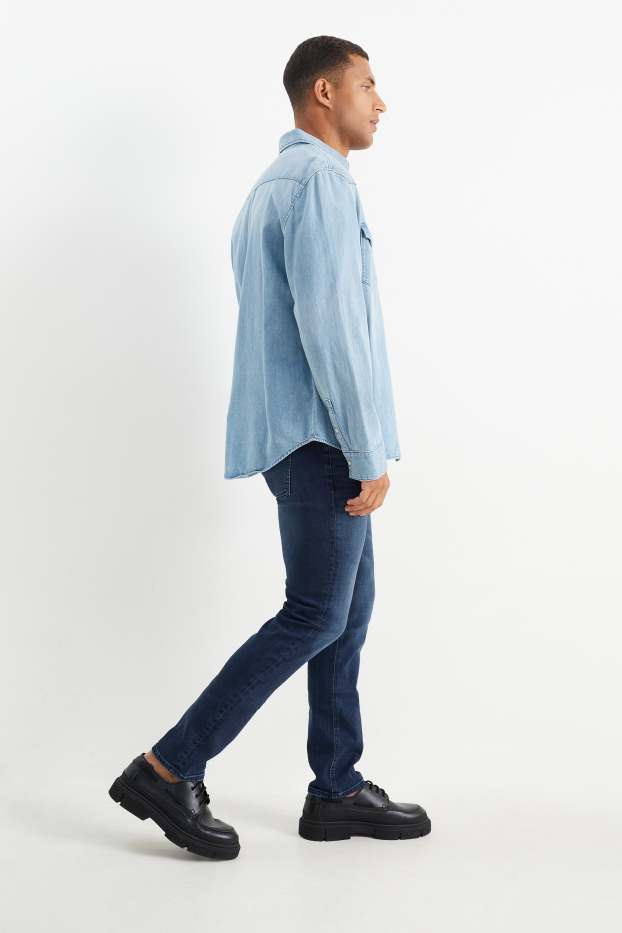 Herren - Premium Denim by C&A - Slim Jeans - LYCRA® - dunkeljeansblau