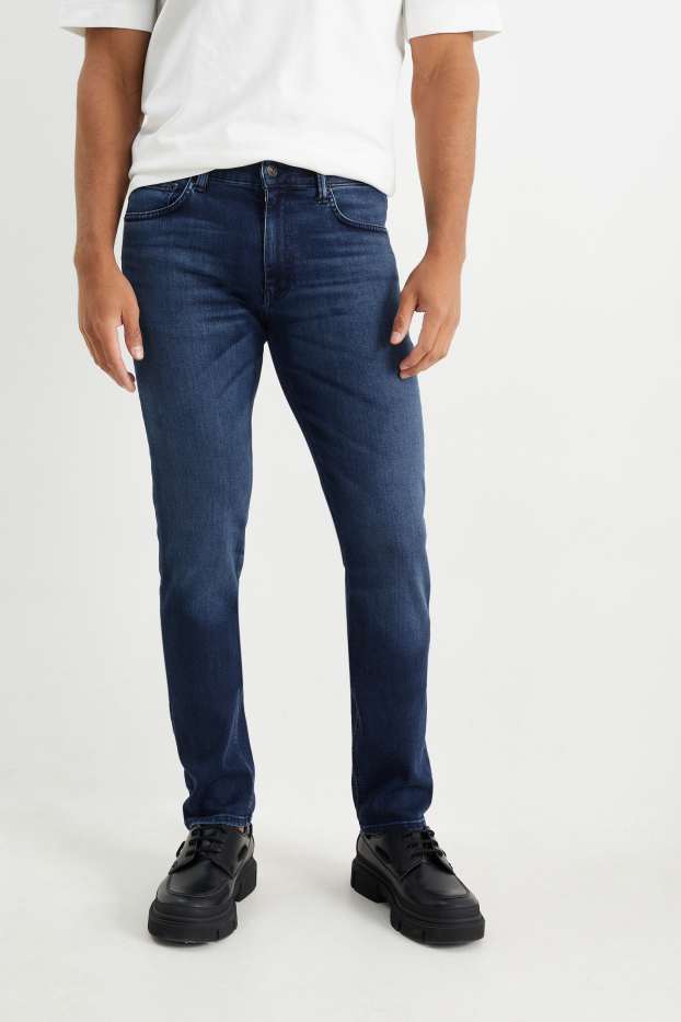 Herren - Premium Denim by C&A - Slim Jeans - LYCRA® - dunkeljeansblau