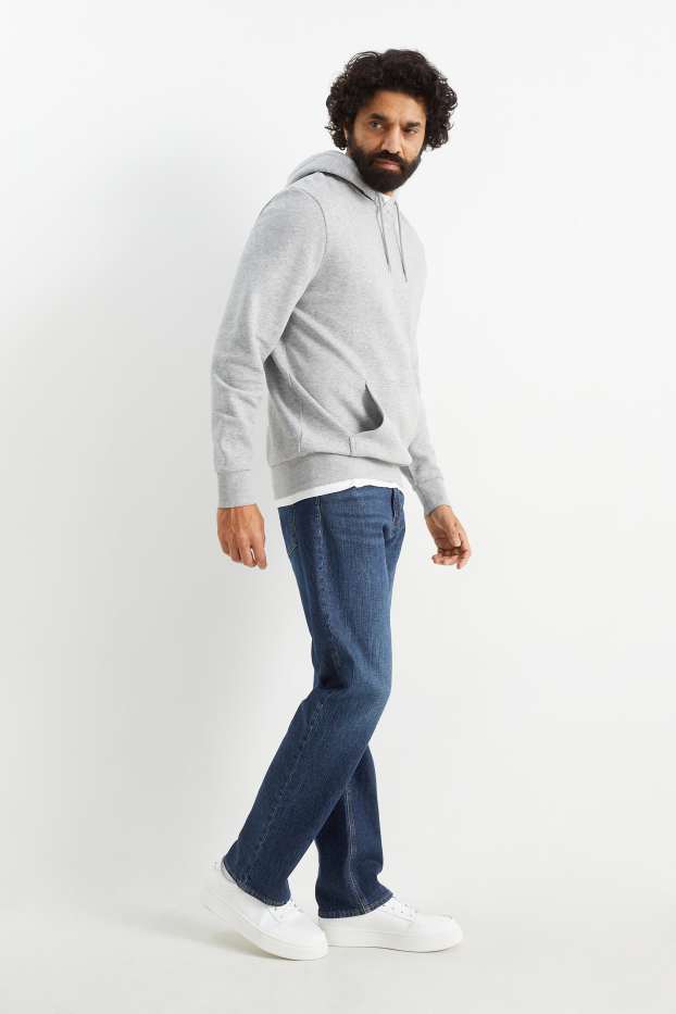 Herren - Regular Jeans - LYCRA® - dunkeljeansblau